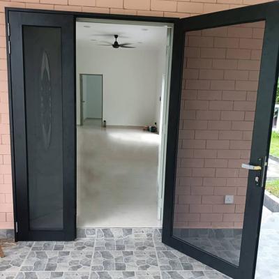 China Aluminum Frame Stainless Steel Screen Hinged Screen Doors For House Buildings zu verkaufen