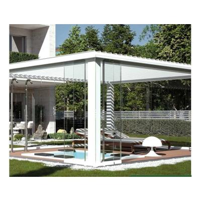 China Aluminum Alloy Material Sunroom Greenhouse With Glass Sunroom And Polygon Roof Molding for sale