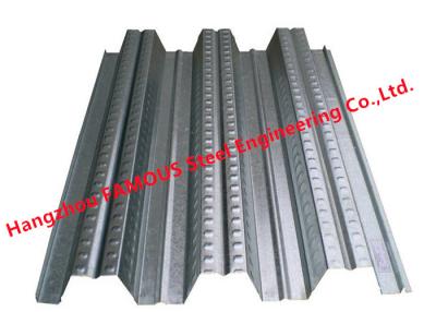 China Q345 0.81.5mm Golf Hoge het Lagercapaciteit van Decking van de Metaalvloer Te koop