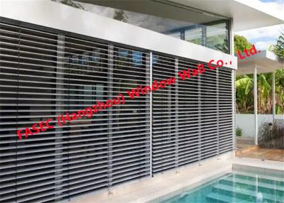 Κίνα Windproof Louver γριλληών παραθύρου παραθύρων θύελλας αργιλίου παράθυρα με το πλέγμα οθόνης προς πώληση