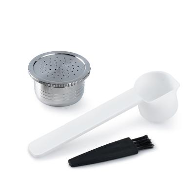 China Food Grade 304 Stainless Steel Coffee Brewing Tool Kit The Reusable Segafredo Stainless Steel Coffee Capsule Coffee Pods for sale