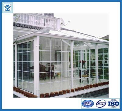 China China manufacturer top quality white painted aluminum profile for sunroom for sale