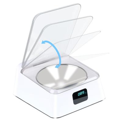 China 2021 Automatic Healthy Pet 5G Stainless Steel Pet Food Fountain Water Dog Bowl Healthy Factory Feeder Wholesales for sale