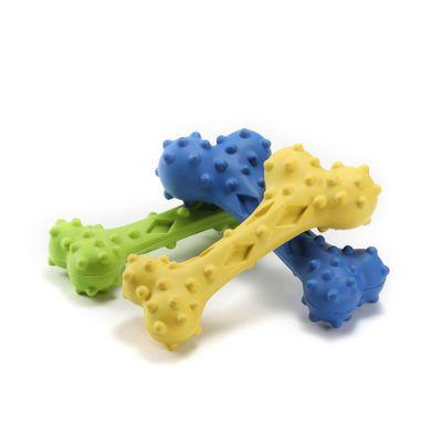 China Viable Eco-friendly Clean Teeth Chew Branch Bone Dog Toy Natural Rubber Pet Toy Manufacturer Wholesale Custom Molar Products for sale