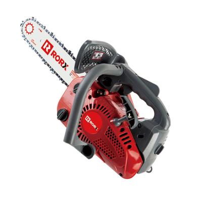 China 2-Stroke ROR  25.4cc wood Cutting pruning portable mini Petrol Chainsaw motosierra gasolina for sale