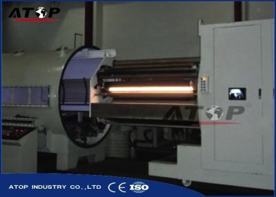 China Induction Web Coating Machine With Horizontal Cylindrical Vacuum Chamber for sale