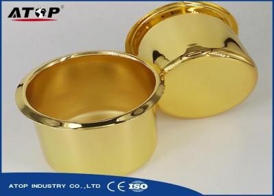 China Gold / Rose Gold Vacuum Metallization Equipment For Cutlery / Sanitary Ware for sale