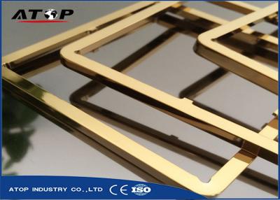 China Máquina multi de la vacuometalización del arco del color oro de aluminio del marco con PLC Contorl en venta