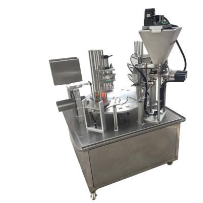 Китай Automatic Beverage Film Coffee Capsule Powder Cut Sealing Filling Machine продается