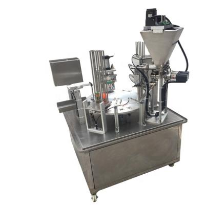 中国 Beverage paper capsule coffee powder fillter machine automatic filling and sealing 販売のため