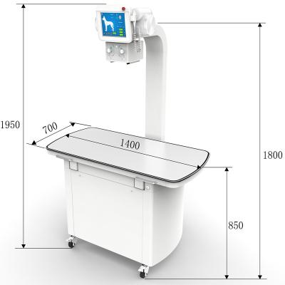 China X-ray Room 400mA Medical Equipment Veterinary Veterinary Stationary X-ray Machine for sale