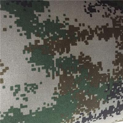 China 1000D polyester Fdy ATY anti-static high quality camouflage cordura fabric with PU coating for sale