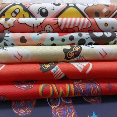 China Flame Retardant PVC Backing With New Design Printing Oxford Cloth For Bags for sale