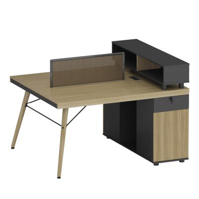 China From Boshen Factory Directly Sale Good Quality Office Workstation Frame Metal 2 Person Office Multifunctional Workstation for sale