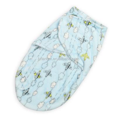 China Anti-pilling OEM Cute Printing Baby Wraps Blanket Flannel Receiving Blankets Baby To Wrap Me for sale