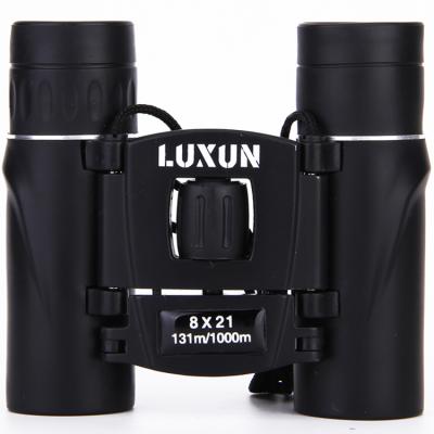 China Luxun high-magnification high-definition telephoto 8x21 folding 8x21 professional waterproof compact and lightweight mini binoculars 8X21 for sale