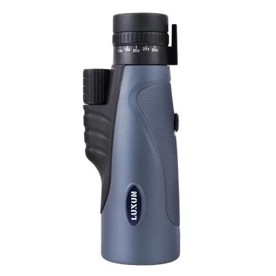 China LUXUN Blue Monocular Super Zoom High Definition 10-30X50 Monocular Telescope Hunting 180x80X61mm for sale