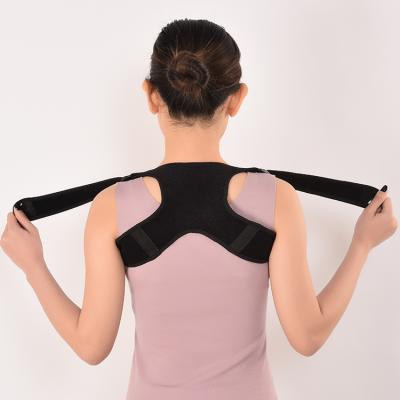 China BAOYA Comfortable Adjustable Breathable Back Corrector Clavicle Spine Back Posture Corrector Shoulder Brace Support Lumbar Belt for sale