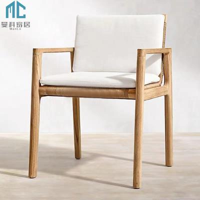 China Modern Outdoor Furniture Garden Chair Patio Dining Chair Teak Chair for sale