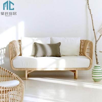 China Eco-friendly Materials Outdoor Balcony Garden Leisure Combination Rattan Sofa for sale