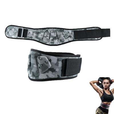 China New Style Adjustable Powerlifting Customized Nylon Gym Weightlifting Lifting Belt for sale