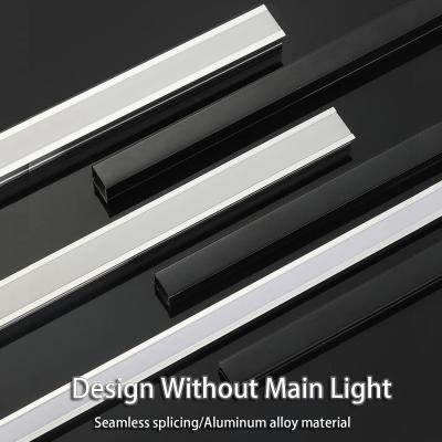 China Pre-Buried Lamp Trough Aluminum Alloy Lamp Belt Slot Linear Lamp Ceiling Aluminum Profile for sale