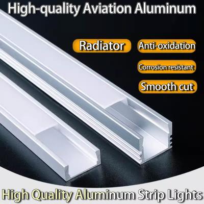 中国 LED Linear Light U-Shaped Surface-Mounted Linear Linear Aluminum Groove Concealed Embedded Products 販売のため