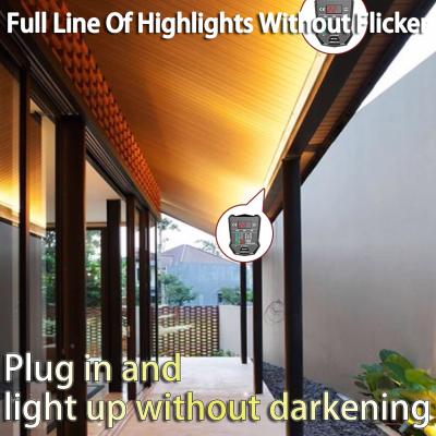 China COB Light Strip 24V Low Voltage Self-Adhesive No Strobe Linear Design for Living Room Ceiling for sale