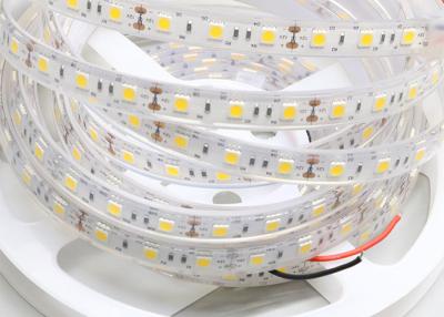 中国 SMD5050 60 LED 柔らかいストライプライト 柔らかい12ボルト LED ストライプ 販売のため