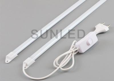 China Plastic Led Rigid Strip Light Bars , 220V Waterproof Rigid Led Bar With Plug for sale