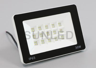 China Luz de inundación LED comercial de aluminio SMD2835 30 Watt 100lm/w 110V/220V 120 grados en venta