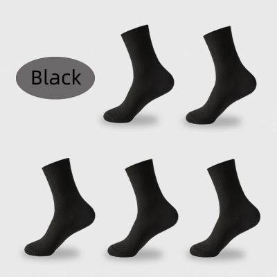 China Wholesale QUICK DRY Antibacterial Custom Made Bamboo Socks Business Men Socks for sale