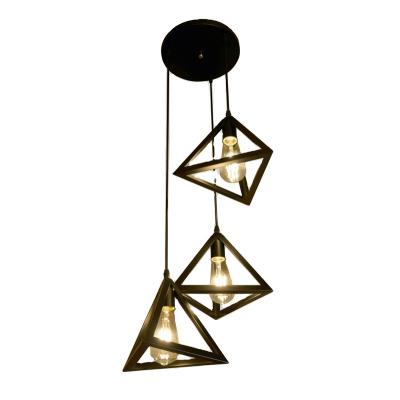 China Industrial Chinese Factory Style Nordic Modern Simplicity Hanging Pendant Lamp Industrial Chandelier for sale