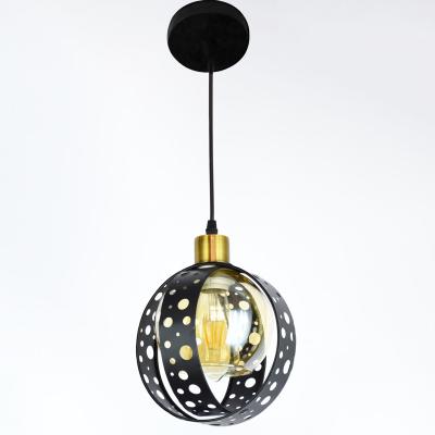 China Latest 4178-3Iron Modern Glass Pendant Chandelier Lamps Dining Room Light for sale