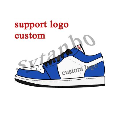 China Fashion trend shoes custom logo outdoor running shoes air wholesale 1 sneakers designer shoes basketball style for sale