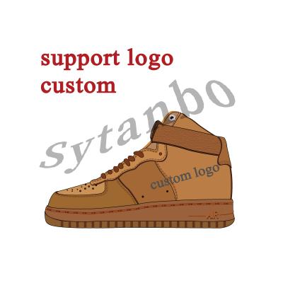 China Wholesale fashion trend running sneakers air1 f skateboard shoes basketball style shoes custom logo shoes for sale