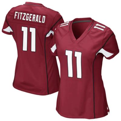 China Arizona 11 Larry Fitzgerald Jerseys Game Player Women's Football Wear QUICK DRY for sale