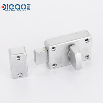 China 10-18mm toughened glass frameless glass to glass double swing sliding with keys stainless steel security main glass door lock for sale