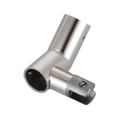 China Modern Stainless Steel Pipe Connector Fitting for Shower Door Hardware for sale