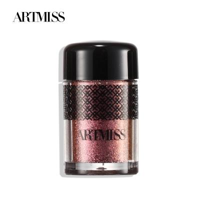 China ARTMISS Waterproof Cosmetics Eyeshadow Lip Pigment Powder Shimmer Glitter Makeup Eyeshadow Powder for sale