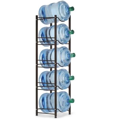 China Sustainable 5 Gallon Water Jug Rack Water Bottle Storage Rack for sale