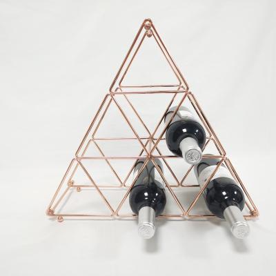 China Sustainable countertop wine rack / decorative wine rack, can be used in bar or restaurant or home for sale