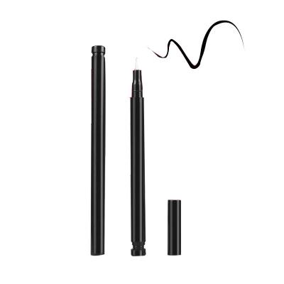 China Free sample 3ml cosmetics black cotton core eyeliner tube container/empty eyeliner pen/bottle plastic eye liner for wholesale for sale