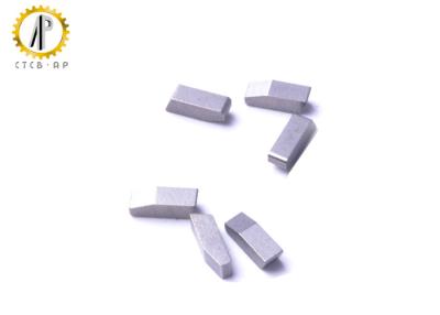 China YG6 Hard Metal Carbide Cutting Teeth , Brass Cutting Carbide Tips For Lathe Tools for sale