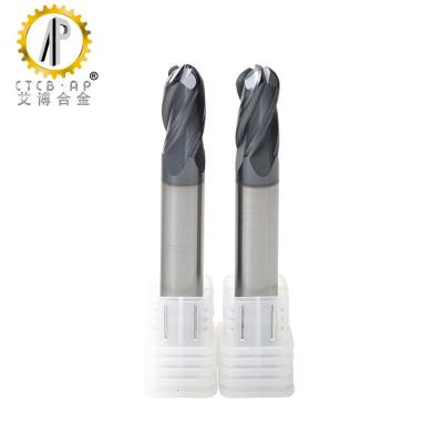 China Tungsten Carbide CNC Milling Tools R5 For Stainless Steel Machining for sale