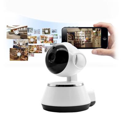 China PAN-TILT Mini Camera Wireless Audio WiFi Babyfoon Baby Monitor Night Vision Video Met Camera Smart Babyphone for sale