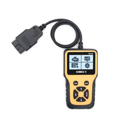 China New Universal Cars OBD Car Diagnostic Tool Machine Quick Test Kit For All Cars OBD2 Battery Tester Code Reader for sale