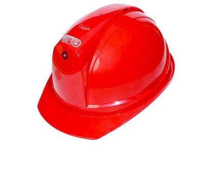 China Real Time GPS Tracking Hard Hat With GPS Tracker And SOS Alarm Signal For Urgent Help 4G Styles Safety Helmet IP67 Waterproof for sale