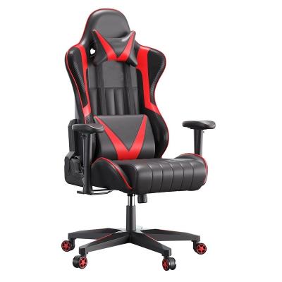 China Other 2022 E-sports Ergonomic High Back Gaming Chair Style Computer Chair Racing Swivel Office Chairs Red With Height Adjustment for sale