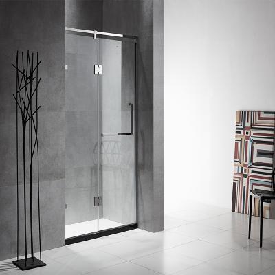 China 2018 Hot Frameless Pivot Hinge Door Open Shower Enclosure For Bathroom for sale